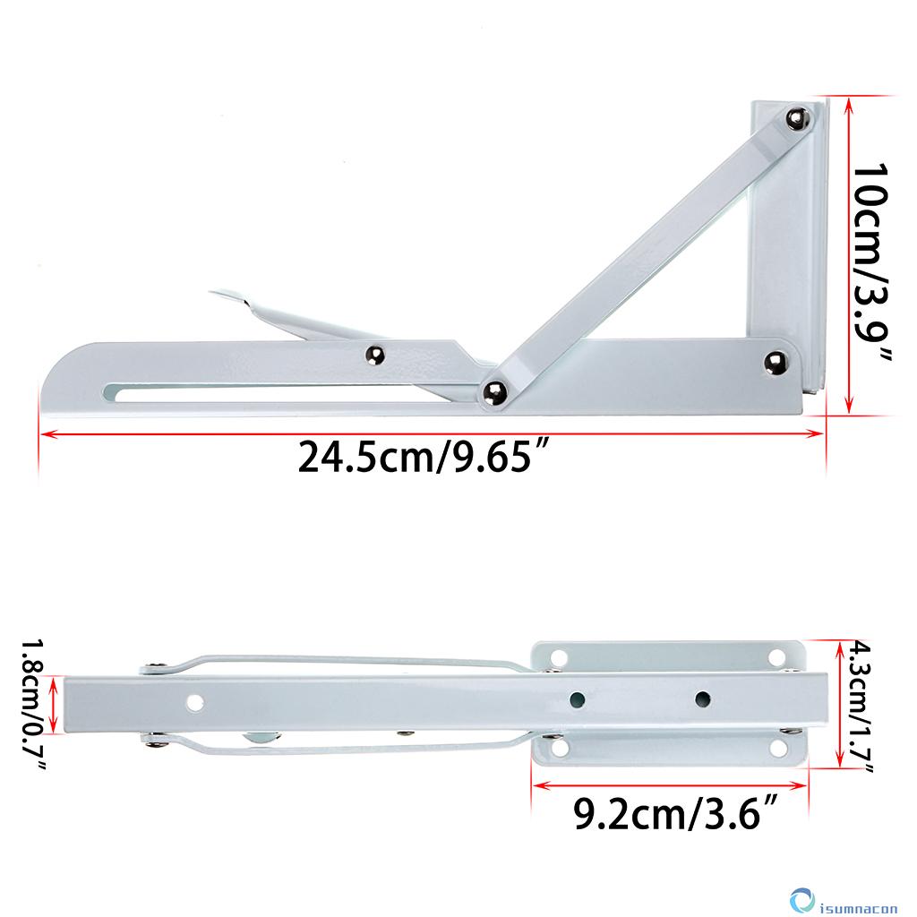 Sumnacon Sturdy Folding Shelf Brackets